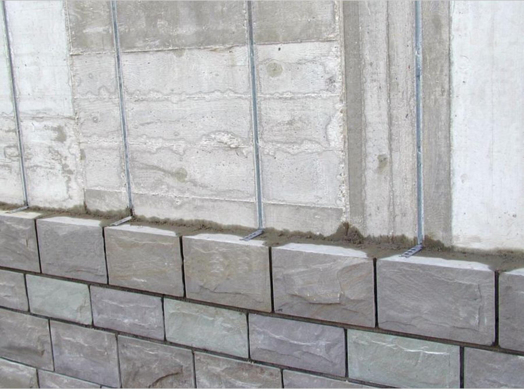 Brick tie channels