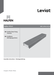 HALFEN HTU Profilblech-Befestigungsschiene