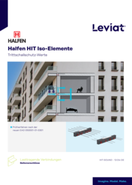 Halfen HIT Iso-Elemente