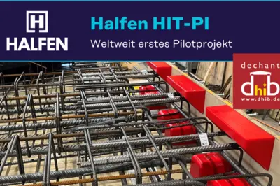Pilotprojekt mit den Halfen Iso-Elementen HIT-PI 