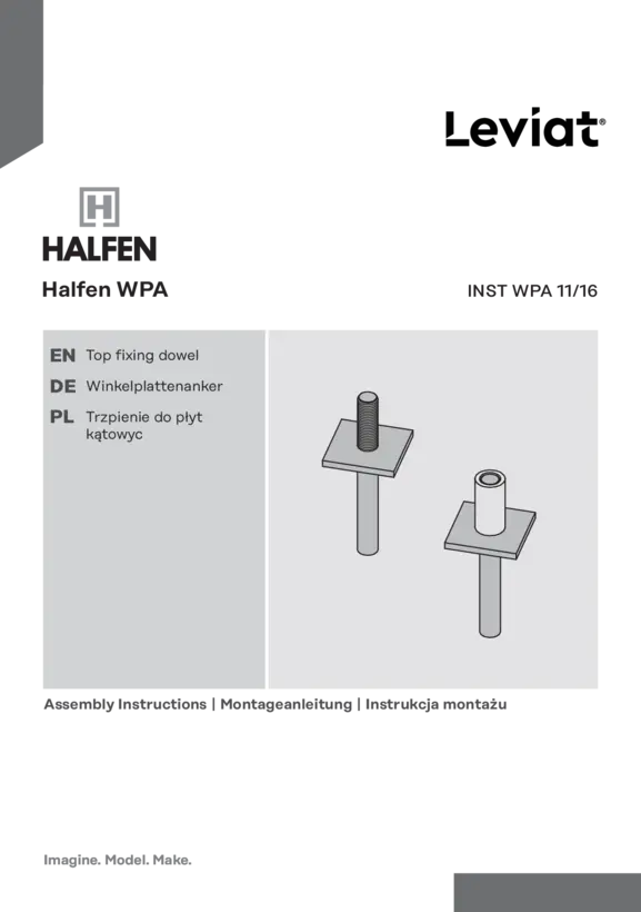 Halfen WPA Top Fixing Dowel