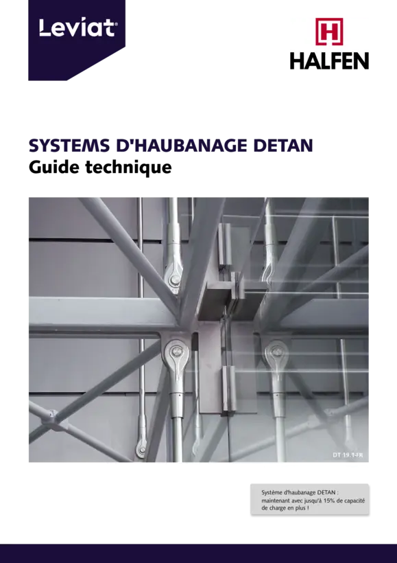 Système d'haubanage Halfen Detan
