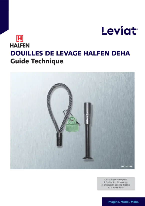 Ancres à douille Halfen Deha