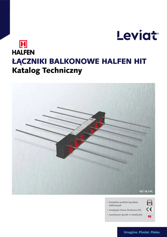 Halfen łączniki balkonowe HIT