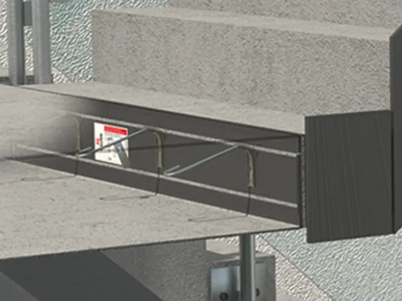 Installation Halfen HTT